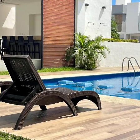 Casa Familiar Cerca De La Playa Con Terraza Privada Cancún Exterior foto